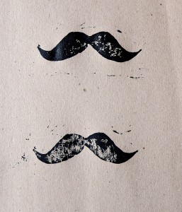 tryck, anna nilsson, mustach, diy, annagrafiskform, grafisk design